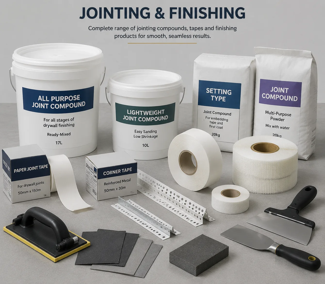 Jointing & Finishing